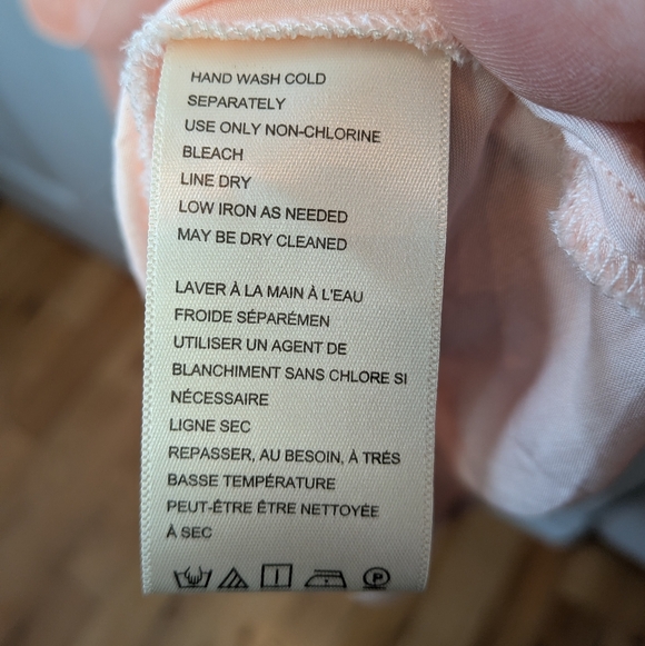 FREE PEOPLE Lucky Love Midi Dress Baby Pink No Size Tag (S Approx) Satin Finish - Picture 16 of 16